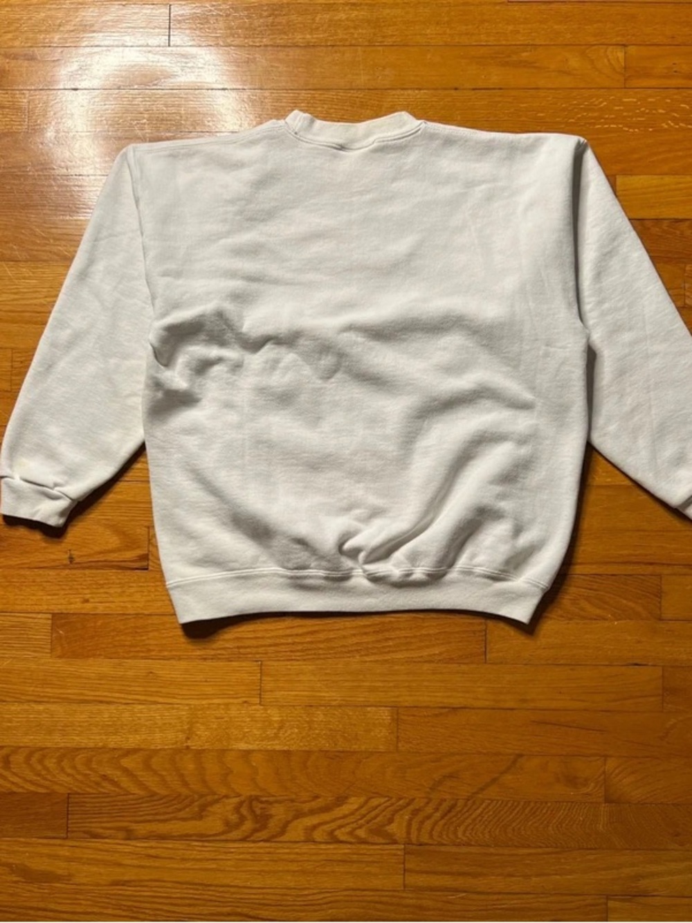 Lazy Dog Saloon Graphic White Crewneck Sweater - Picture 3 of 4